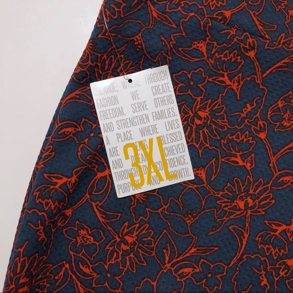 LuLaRoe Cassie Pencil Skirt 3X